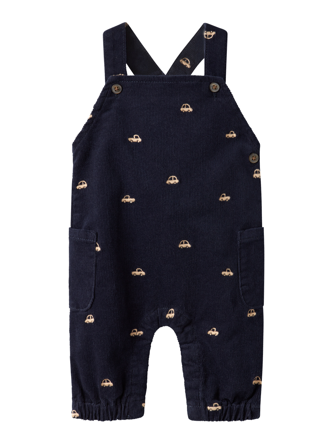 NAME IT Overall Fløjls Ron Navy Blazer