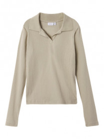 NAME IT Polo Bluse Dusa Pure Cashmere