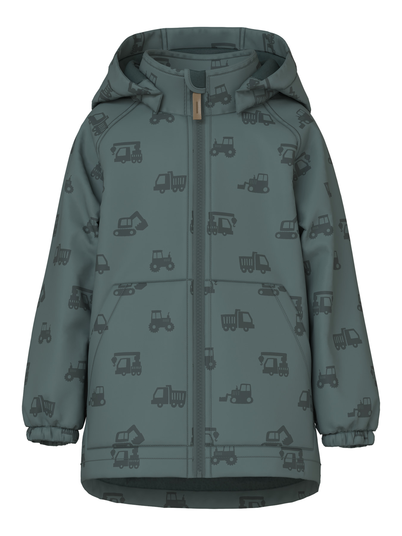 Name It Softshelljakke m. Fleece - Magic - NmmAlfa08 - Balsam Gr