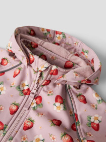 NAME IT Softshell Jakke Alfa08 Keepsake Lilac Strawberry