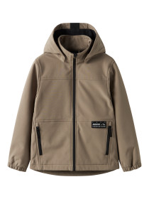 NAME IT Softshell Jakke Alfa08 Fossil