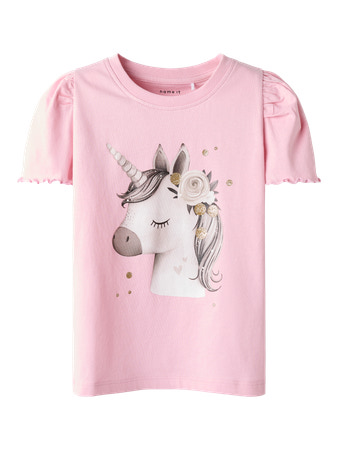 NAME IT T-shirt Jane Cameo Pink