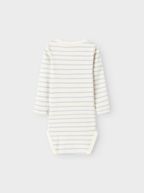 LIL ATELIER Langærmet Body Geo Zen Blue