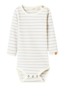 LIL ATELIER Langærmet Body Geo Zen Blue