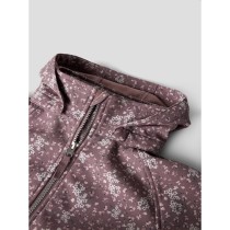 NAME IT Softshell Jakke Alfa08 Grape Shake Dreamy Floral