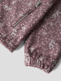 NAME IT Softshell Jakke Alfa08 Grape Shake Dreamy Floral