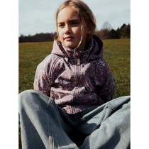 NAME IT Softshell Jakke Alfa08 Grape Shake Dreamy Floral