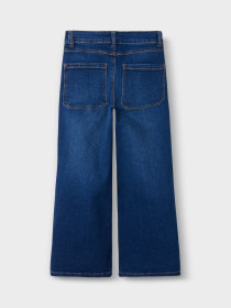 NAME IT Jeans Wide Polly Dark Blue Denim