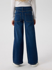 NAME IT Jeans Wide Polly Dark Blue Denim
