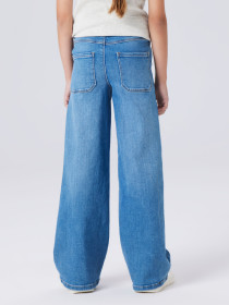 NAME IT Jeans Wide Polly Medium Blue Denim