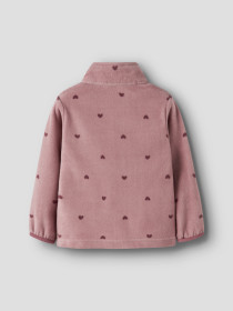 NAME IT Fleece Jakke Spektra Woodrose