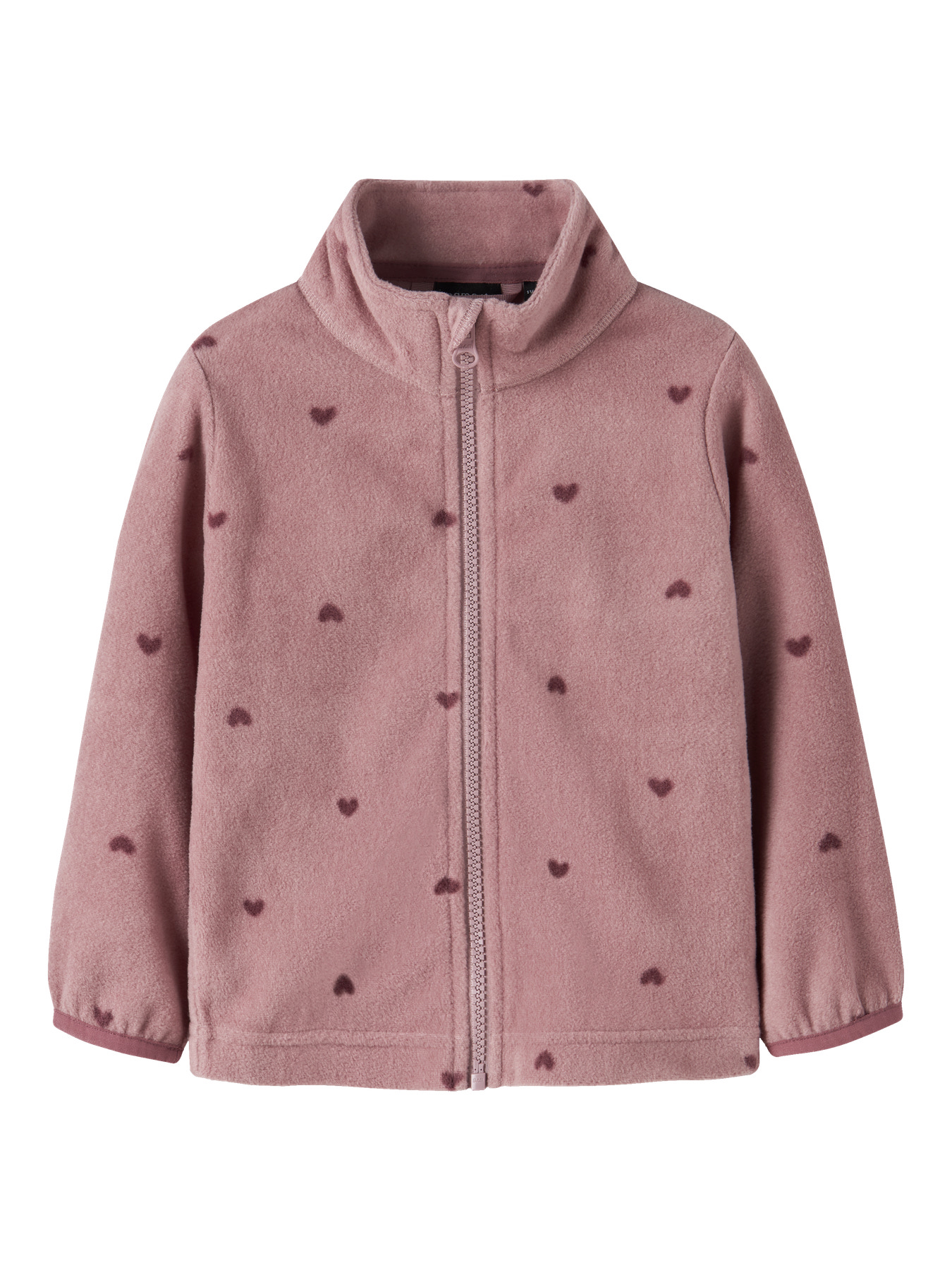 NAME IT Fleece Jakke Spektra Woodrose