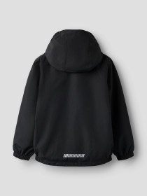 NAME IT Nknmizzle05 Rain Jacket Fo - Black