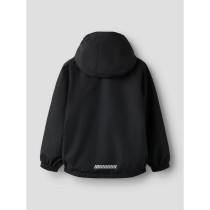 NAME IT Nknmizzle05 Rain Jacket Fo - Black