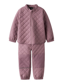 NAME IT Quilted Sæt Chilly Wistful Mauve