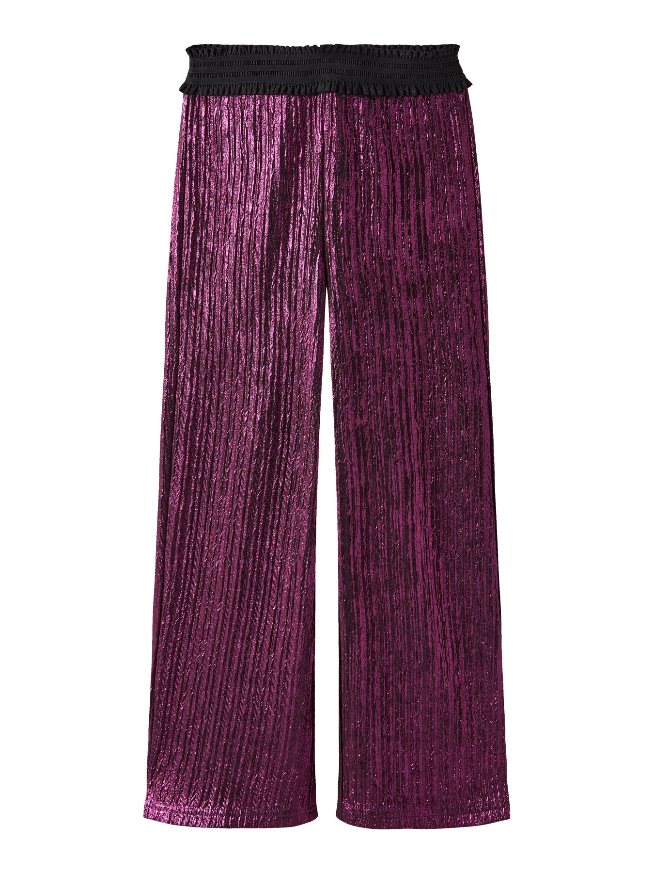 NAME IT Wide Glimmer Bukser Reneing Fandango Pink