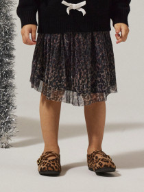 NAME IT Nederdele Risaring Seal Brown Leo