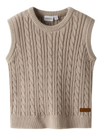 NAME IT Strik Vest Roman Island Fossil
