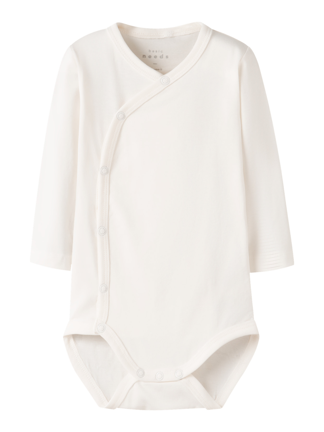 Name It Baby Body Cloud Dancer Med Slå-om Lukning - Str. 1m 56cm