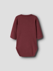 NAME IT Wrap Body Vulla Oxblood Red