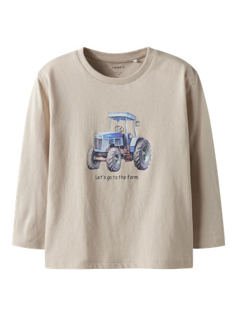 NAME IT Langærmet Bluse Ludde Peyote