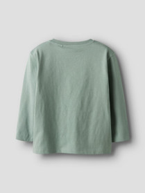 NAME IT Langærmet Bluse Ludde Jadeite