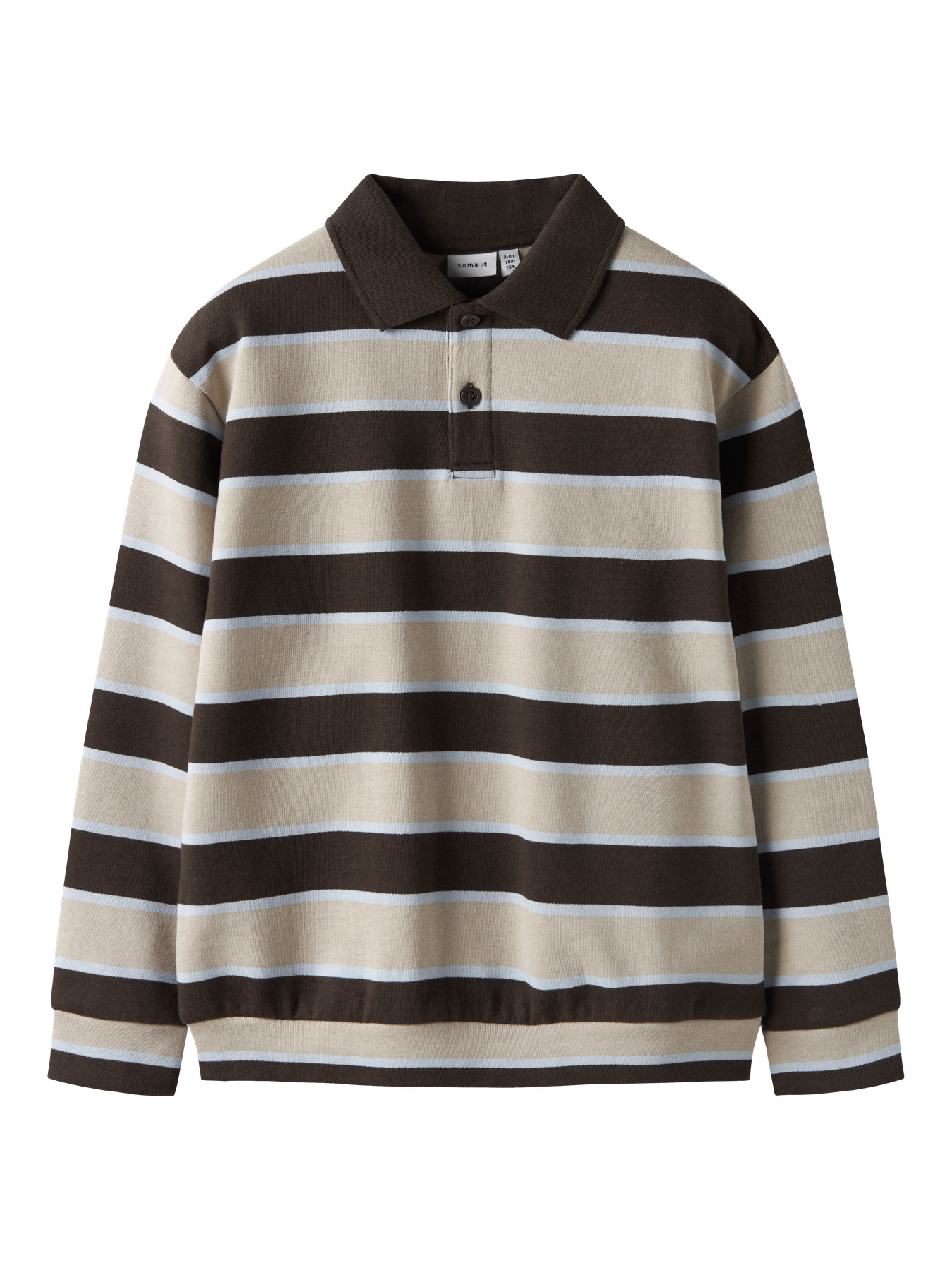 NAME IT Polo Sweatshirt Romeo Delicioso Island Fossil