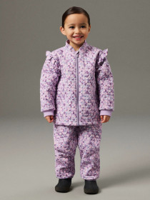 NAME IT Quilted Sæt Moon Violet Tulle