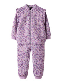 NAME IT Quilted Sæt Moon Violet Tulle