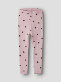 NAME IT Leggings Heart Burnished Lilac