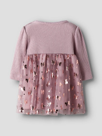 NAME IT Kjole Rosally Keepsake Lilac