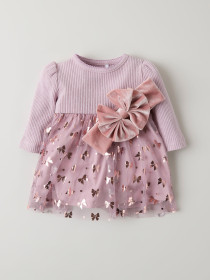 NAME IT Kjole Rosally Keepsake Lilac