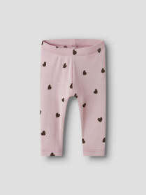 NAME IT Leggings Heart Burnished Lilac