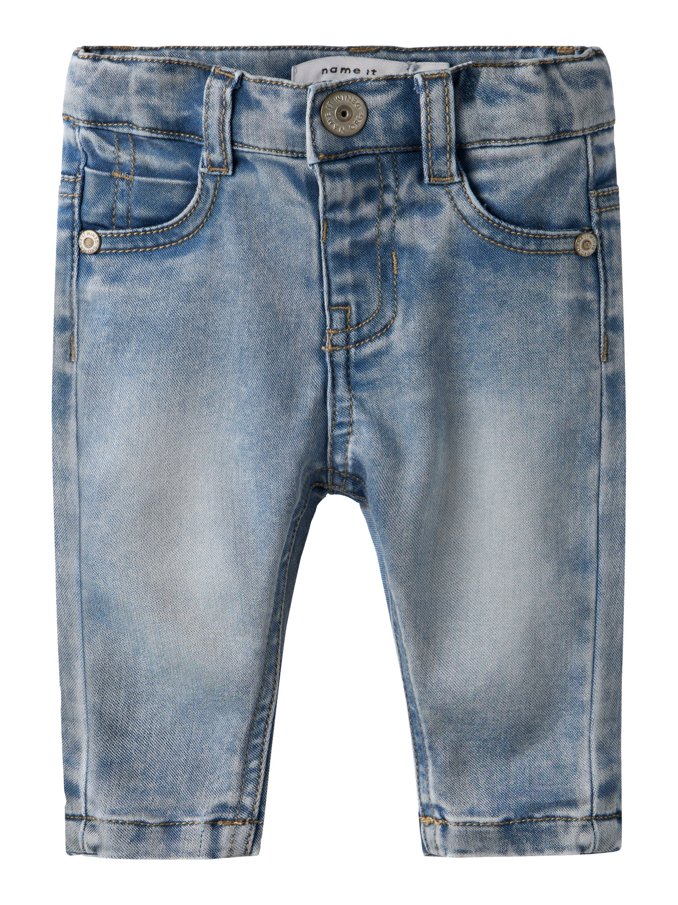 NAME IT Slim Jeans Silas Vintage Light Blue Denim