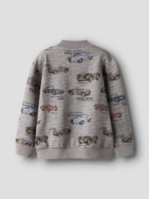 NAME IT Sweat Cardigan Reiner Grey Melange