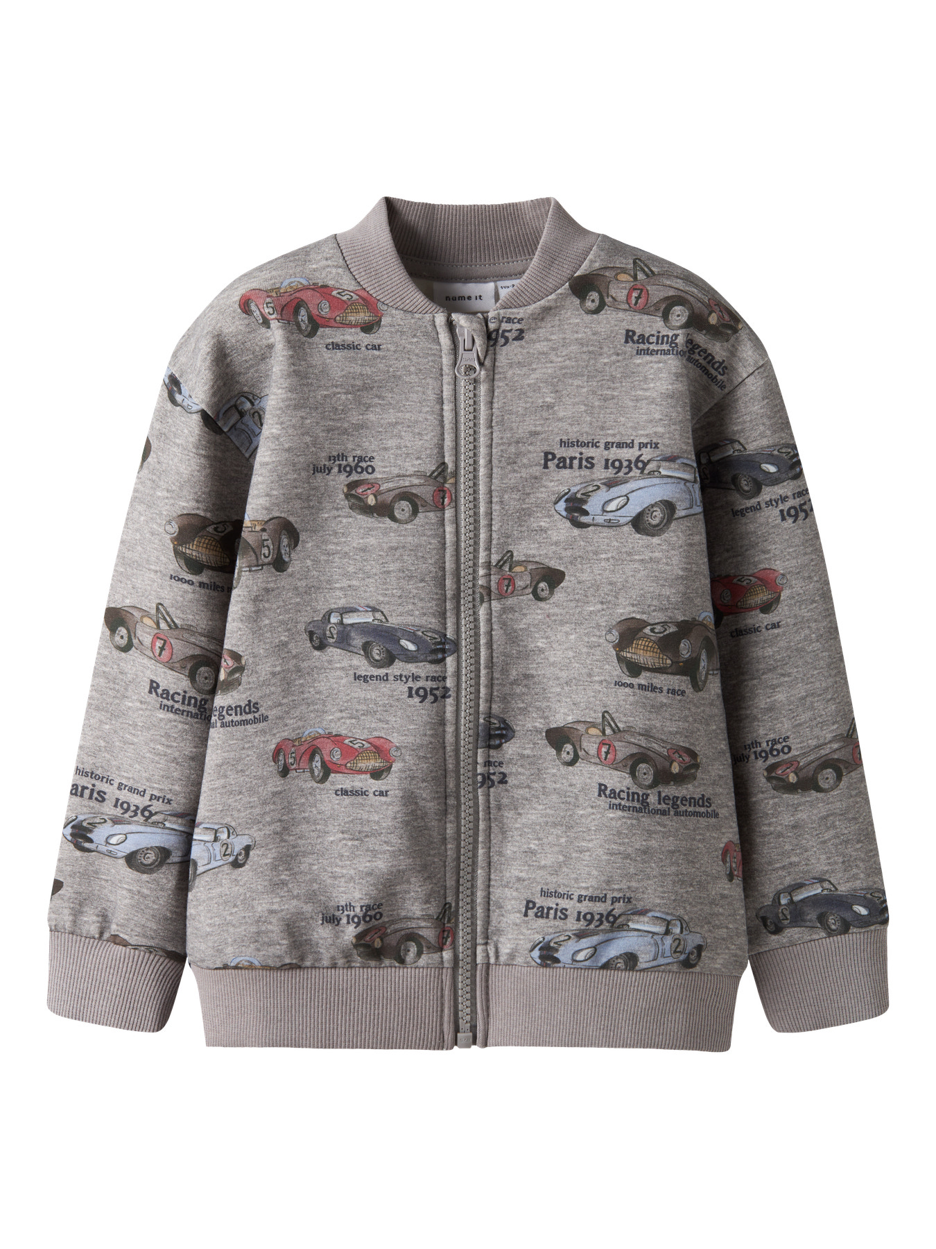 NAME IT Sweat Cardigan Reiner Grey Melange