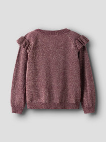 NAME IT Glimmer Cardigan Refraja Burgundy