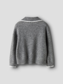 NAME IT Strik Polo Rikasa Grey Melange