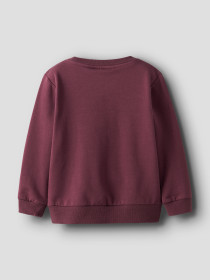 NAME IT Sweatshirt Rear Burgundy
