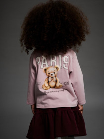 NAME IT Sweat Nederdele Rear Burgundy