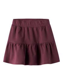 NAME IT Sweat Nederdele Rear Burgundy