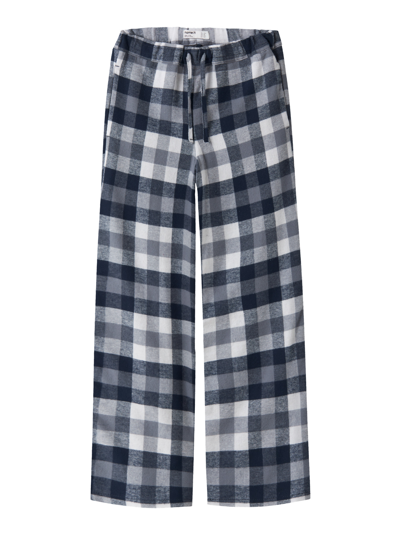 Name It Bukser Navy Blazer Med Tern Og Justerbar Elastik - Str. 7y 122cm