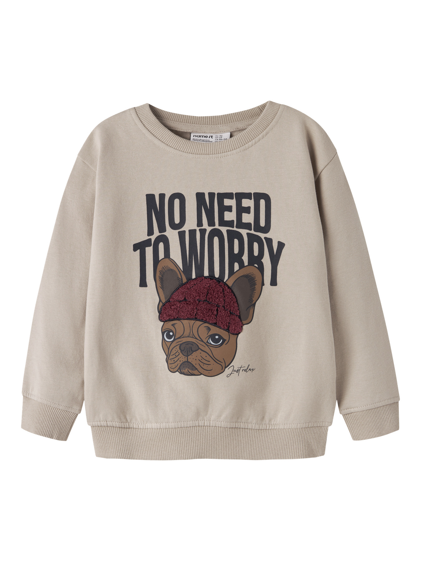 NAME IT Sweatshirt Riguna Island Fossil