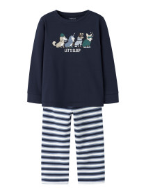 NAME IT Natsæt Ramel Navy Blazer