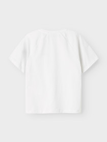 NAME IT T-shirt Rob Bright White