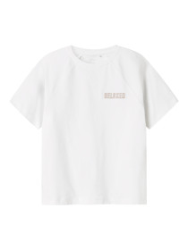 NAME IT T-shirt Rob Bright White