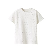 NAME IT Rhinsten T-shirt Ruaja Bright White