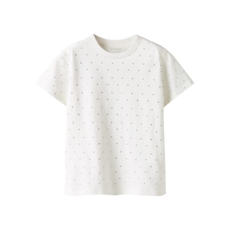 NAME IT Rhinsten T-shirt Ruaja Bright White