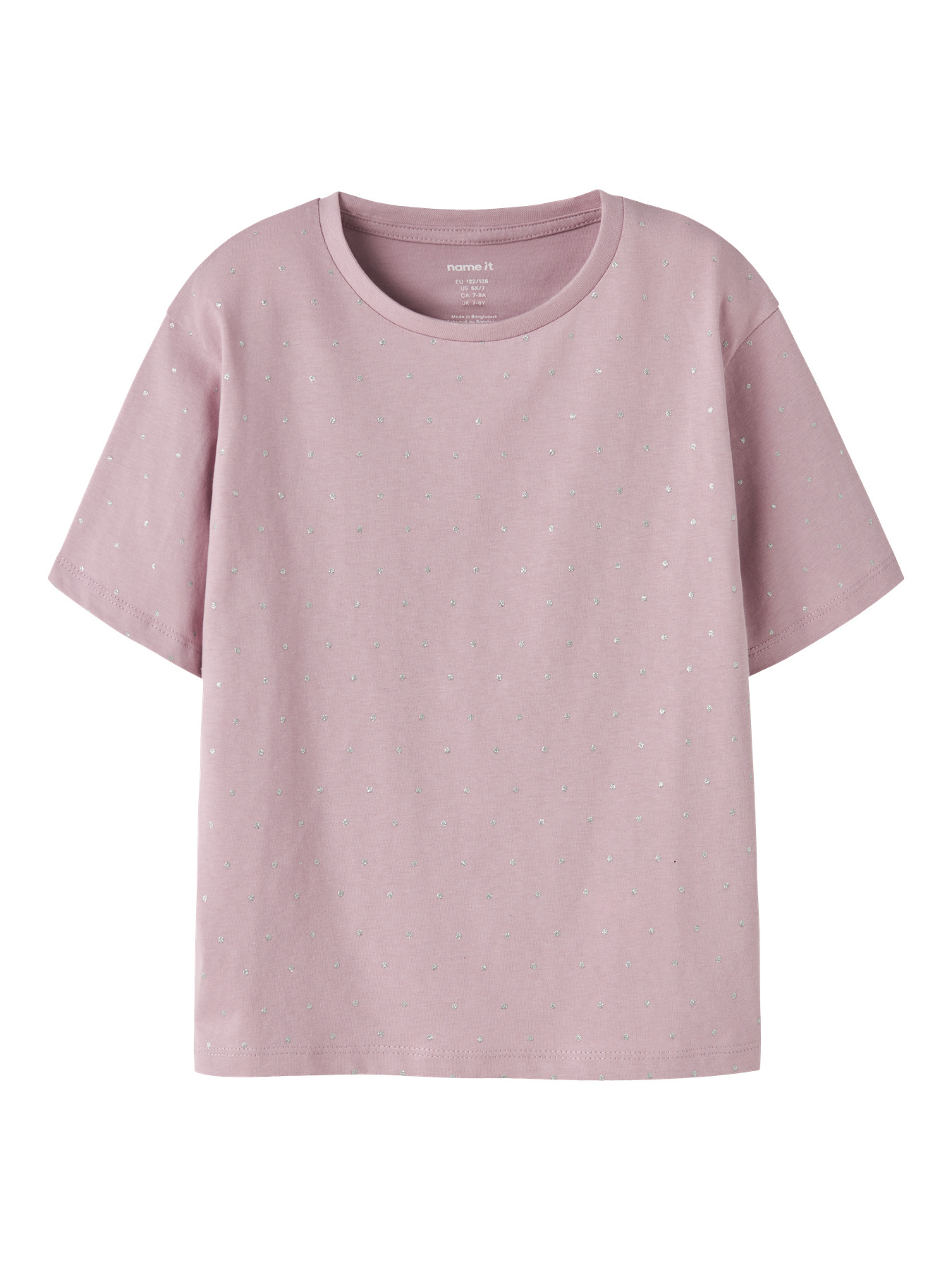 NAME IT Rhinsten T-shirt Ruaja Keepsake Lilac