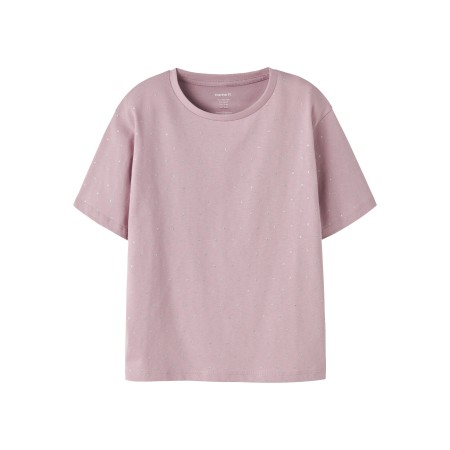 NAME IT Rhinsten T-shirt Ruaja Keepsake Lilac